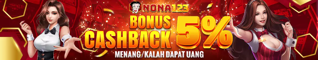 BONUS CASHBACK 5%